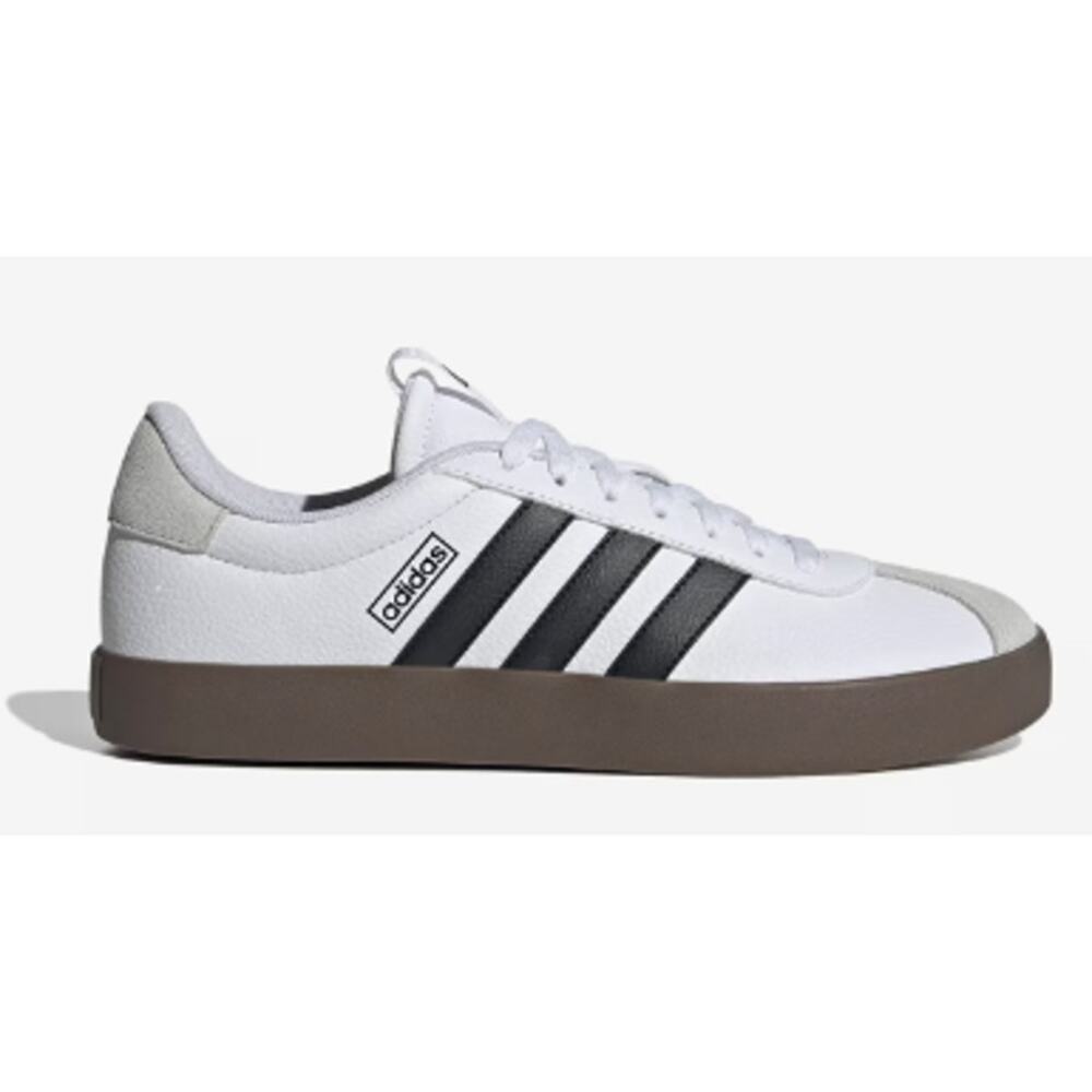 NEW ADIDAS VL Court 3.0 Men's Size 13 White/Black/Grey ID6285